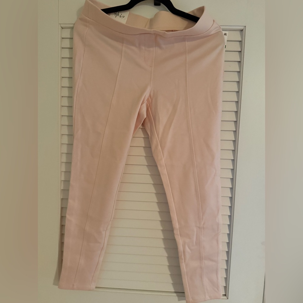 Style & Co. Ponte Light Pink Pants